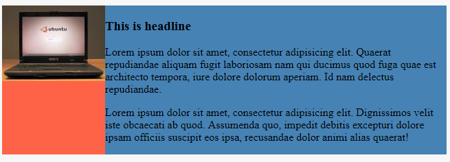 columns with equal height using table-cell property