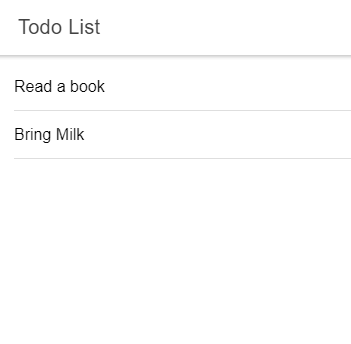 List of todo list while using firebase for angular technbuzz